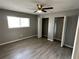Spacious bedroom featuring ceiling fan and ample closet space at 725 Northlake Blvd # 52, Altamonte Springs, FL 32701
