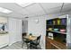 Bright kitchen with a small dining table and built-in shelving at 15 Escondido Cir # 141, Altamonte Springs, FL 32701