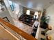 Living area view from upstairs loft at 2143 Victoria Dr, Davenport, FL 33837