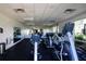 Modern fitness center with cardio and strength training equipment at 8545 Bay Lilly Loop, Kissimmee, FL 34747