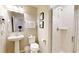 Clean bathroom with shower, sink, and toilet at 5144 Adelaide Dr, Kissimmee, FL 34746
