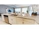Modern kitchen island with double sink and granite countertop at 5144 Adelaide Dr, Kissimmee, FL 34746