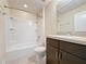 Bathroom with tub shower combo and vanity at 3510 Mediterra Dr, Clermont, FL 34711