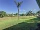 Spacious backyard with a scenic lake view at 3510 Mediterra Dr, Clermont, FL 34711