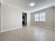 Dining area with tile floors and window with shutters at 3510 Mediterra Dr, Clermont, FL 34711