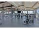 Fitness center with various equipment and large windows at 5006 Sunfalls Ave, Saint Cloud, FL 34772