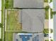 Aerial view of home and backyard at 2867 Matera Dr, St Cloud, FL 34771