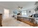 Bright and spacious main bedroom with large windows at 2867 Matera Dr, St Cloud, FL 34771