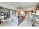 Bright bonus room with comfortable seating and a workspace at 2867 Matera Dr, St Cloud, FL 34771