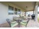 Relaxing patio with seating area and grill at 2867 Matera Dr, St Cloud, FL 34771