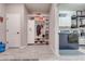 Laundry room with washer, dryer and ample storage at 2867 Matera Dr, St Cloud, FL 34771