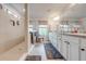 Elegant bathroom with double vanity and walk-in shower at 2867 Matera Dr, St Cloud, FL 34771