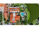 Community pool and clubhouse near a lake at 3768 Via Mazzini Ct, Kissimmee, FL 34759