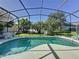 Inviting screened pool with ample deck space for relaxation at 3075 Barbados Ln, Haines City, FL 33844