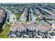 Aerial view of houses and community at 8971 Stinger Dr, Davenport, FL 33896