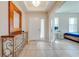 Bright entryway with console table and mirror at 2662 Trafalgar Blvd, Kissimmee, FL 34758