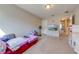Cozy bedroom with twin bed and playful decor at 2662 Trafalgar Blvd, Kissimmee, FL 34758