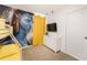 bedroom with bunk beds and a mural at 8963 Amelia Downs Trl, Kissimmee, FL 34747