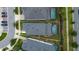 Aerial view of a home with a private pool in the backyard at 8963 Amelia Downs Trl, Kissimmee, FL 34747
