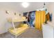 bedroom with a bunk bed and mural at 8963 Amelia Downs Trl, Kissimmee, FL 34747