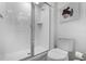 Bathroom with shower and toilet at 8963 Amelia Downs Trl, Kissimmee, FL 34747