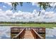 Serene lakefront dock with scenic views at 1130 N Lake Parker Ave # C129, Lakeland, FL 33805