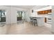 Kitchen with wood cabinets and breakfast bar at 1130 N Lake Parker Ave # C129, Lakeland, FL 33805