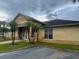 Well-maintained community clubhouse with ample parking at 9817 Turf Way # 8, Orlando, FL 32837