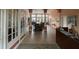 Bright and spacious community clubhouse lobby with comfortable seating at 9817 Turf Way # 8, Orlando, FL 32837