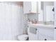 Clean bathroom with a shower/tub combo and updated vanity at 1100 Lake Shadow Cir # 2101, Maitland, FL 32751