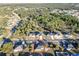 Aerial view of a new home in a residential neighborhood at 1306 Congo Dr, Poinciana, FL 34759