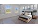 Spacious bedroom with light wood floors and stylish decor at 1306 Congo Dr, Poinciana, FL 34759