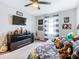Star Wars themed bedroom with a daybed and plenty of stuffed toys at 592 Lake Smart Blvd, Winter Haven, FL 33881