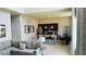 Modern kitchen with island seating and stainless steel appliances at 7740 Sandy Ridge Dr # 226, Kissimmee, FL 34747