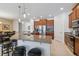 Modern kitchen with stainless steel appliances and granite countertops at 742 San Joaquin Rd, Poinciana, FL 34759