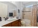 Clean bathroom with tub and shower combination at 742 San Joaquin Rd, Poinciana, FL 34759