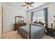 Bright bedroom featuring a double bed and window at 742 San Joaquin Rd, Poinciana, FL 34759