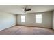 Bright bedroom with carpet flooring and ceiling fan at 108 Country Walk Cir, Davenport, FL 33837