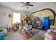 Playroom with playful wall art and furniture at 5051 Plymouth Turtle Cir, St Cloud, FL 34772