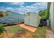 Useful storage shed in the backyard at 961 Whisler Ct, St Cloud, FL 34769