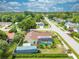 Aerial view showing home, pool, and neighborhood at 961 Whisler Ct, St Cloud, FL 34769