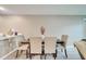 Casual dining area with seating for four at 47 Willow Ln, Kissimmee, FL 34759