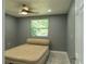 Bedroom with air mattress and window coverings at 1116 Madrid Ave, Daytona Beach, FL 32114