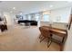 Spacious loft area features a comfortable seating area and a built-in workspace at 1921 Nice Ct, Kissimmee, FL 34747