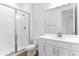 Clean bathroom with vanity, toilet and shower at 2027 Stetson Ct, Eagle Lake, FL 33839