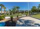 Landscaped mini golf course with a winding path at 3725 Pacific Ln, Davenport, FL 33897