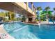 Relaxing lazy river with waterfall feature at 3725 Pacific Ln, Davenport, FL 33897