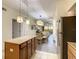 Granite kitchen island with seating for two at 12538 Floridays Resort Dr # C-211, Orlando, FL 32821