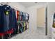 Large walk-in closet with ample hanging space and shelving at 5012 E Fountainwood Dr, St Cloud, FL 34772