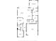 Two-story home floor plan with primary bedroom and two additional bedrooms at 5012 E Fountainwood Dr, St Cloud, FL 34772